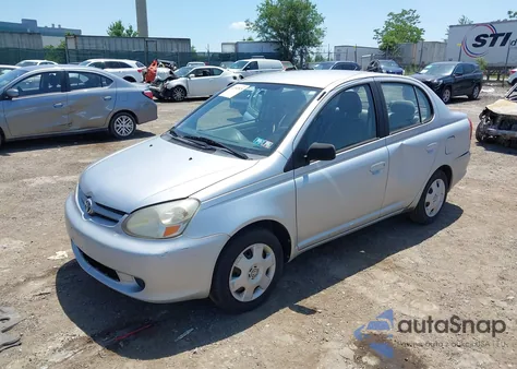 2003 Toyota Echo from USA, damaged, VIN JTDBT123135049213